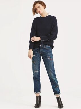 Polo Ralph Lauren Astor Slim Boyfriend Jeans, Size 28